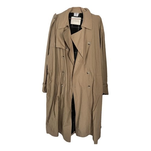Pre-owned Mackintosh Trench In Camel