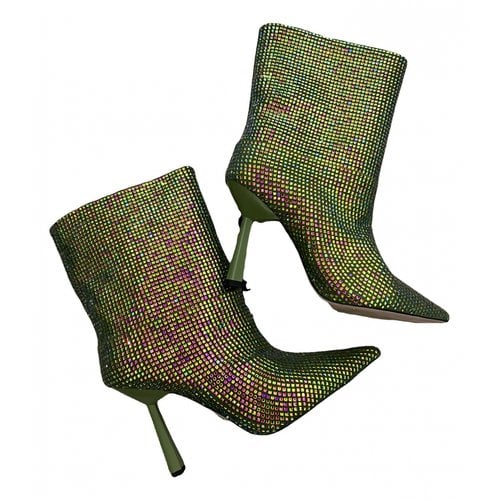 Pre-owned Lola Cruz Leather Boots In Multicolour