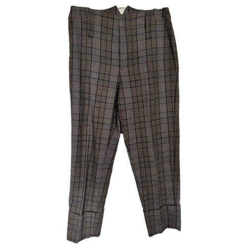 Pre-owned Brunello Cucinelli Wool Trousers In Other