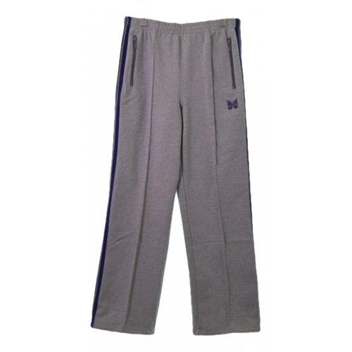 Pre-owned Needles Trousers In Grey