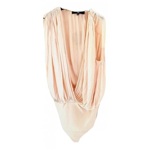 Pre-owned Elisabetta Franchi Top In Pink