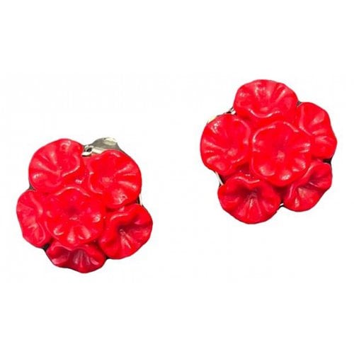 Pre-owned Isabel Marant Earrings In Red