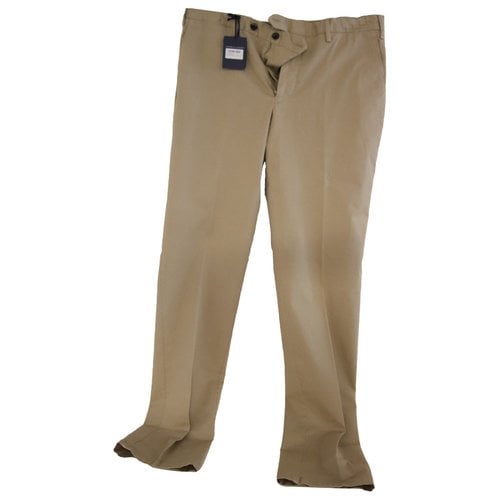 Pre-owned Turnbull & Asser Trousers In Beige