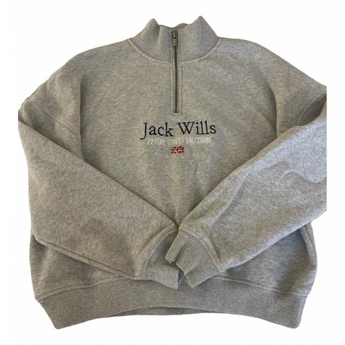 Pre-owned Jack Wills Blouse In Grey