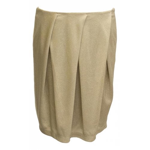 Pre-owned See By Chloé Skirt In Gold