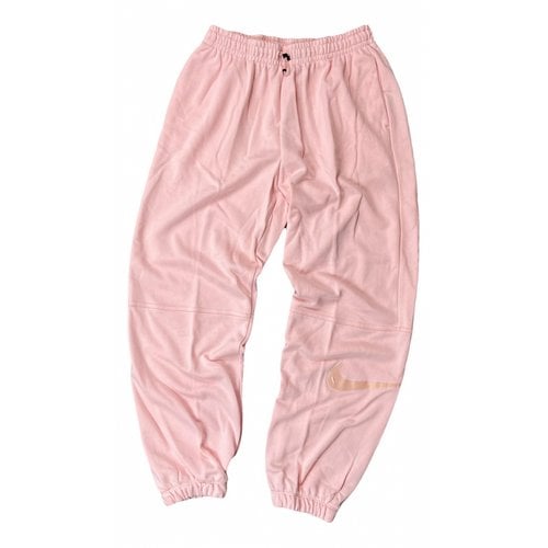 Pre-owned Nike Carot Pants In Pink