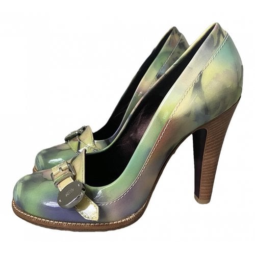 Pre-owned Mulberry Patent Leather Heels In Multicolour