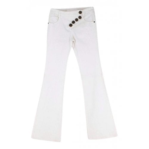 Pre-owned Chloé Jeans In White