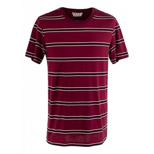 Pre-owned Marni T-shirt In Red