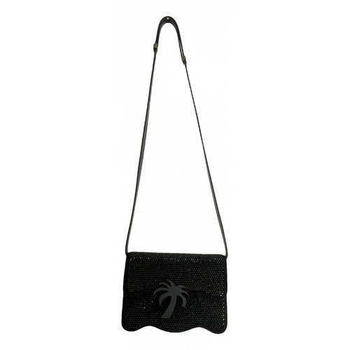 Pre-owned Palm Angels Leather Handbag In Black