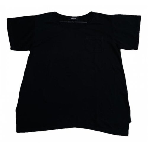 Pre-owned Zucca T-shirt In Black