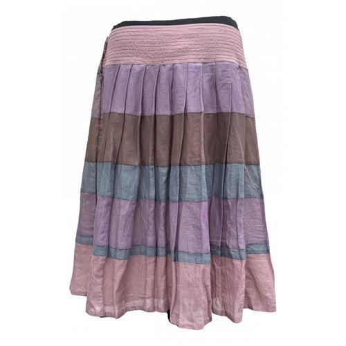 Pre-owned Max Mara Skirt In Multicolour
