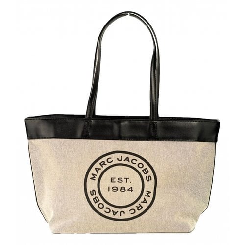 Pre-owned Marc Jacobs Cloth Handbag In Beige