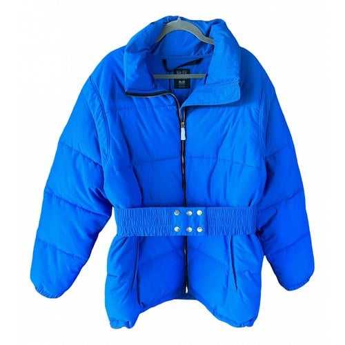 Pre-owned P.e Nation Puffer In Blue