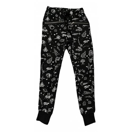 Pre-owned Markus Lupfer Trousers In Black