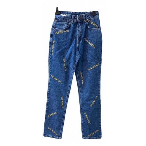 Pre-owned The Ragged Priest Jeans In Blue