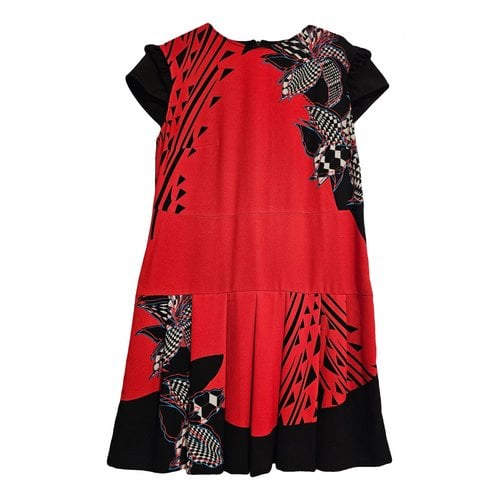 Pre-owned Byblos Mini Dress In Red