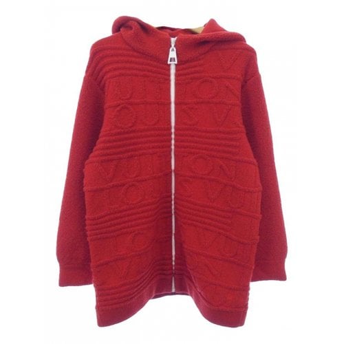 Pre-owned Louis Vuitton Wool Jacket In Red