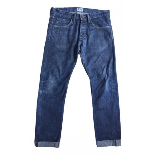Pre-owned Cuisse De Grenouille Straight Jeans In Blue