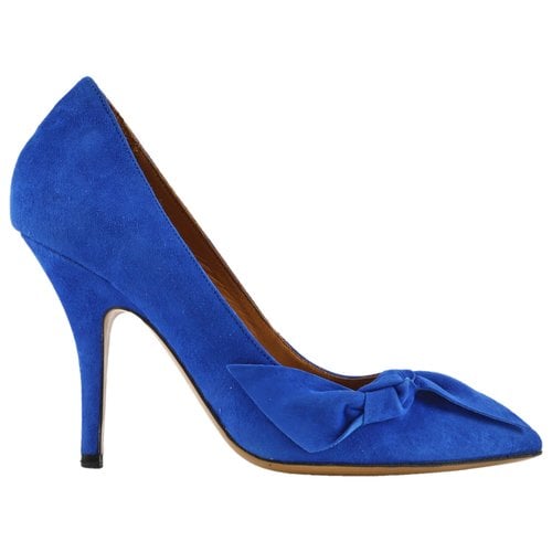 Pre-owned Isabel Marant Heels In Blue