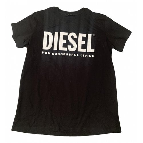 Pre-owned Diesel T-shirt In Black