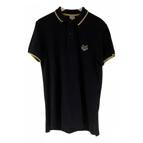 Pre-owned Kenzo Tiger Polo Shirt In Navy