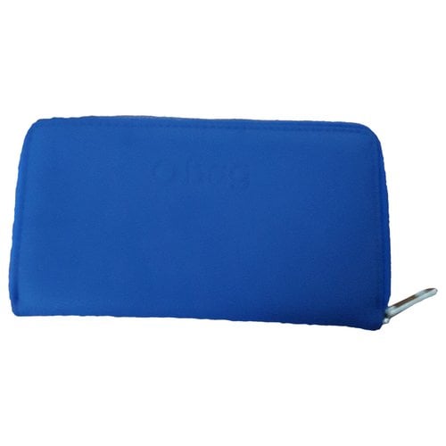 Pre-owned O Bag Wallet In Blue