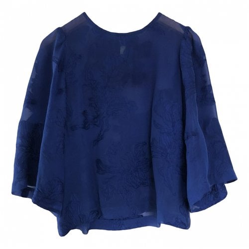 Pre-owned Rodebjer Silk Blouse In Blue