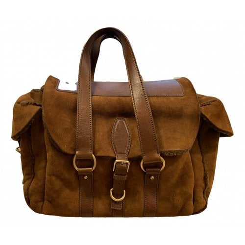 Pre-owned Saint Laurent Easy Leather Handbag In Brown
