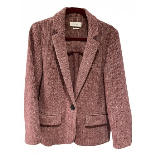 Pre-owned Isabel Marant Étoile Wool Blazer In Pink