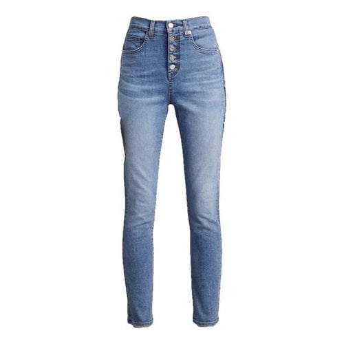 Pre-owned Veronica Beard Slim Jeans In Blue