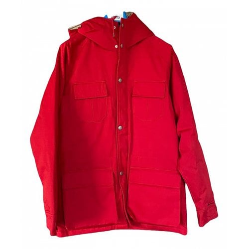 Pre-owned Holubar Cloth Parka In Red