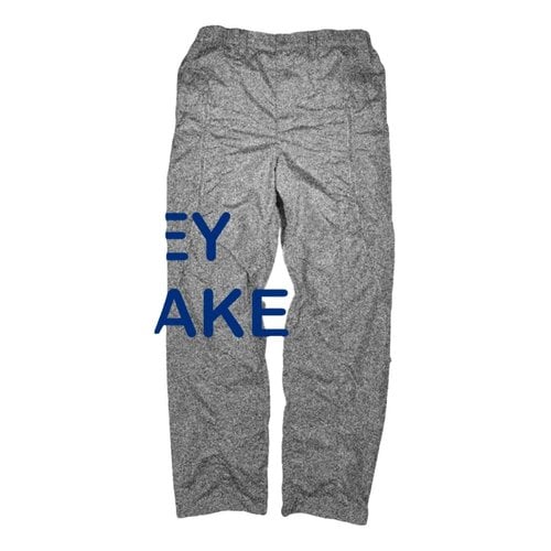 Pre-owned Issey Miyake Trousers In Beige
