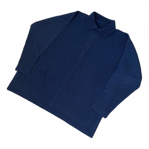 Pre-owned Issey Miyake Vest In Blue
