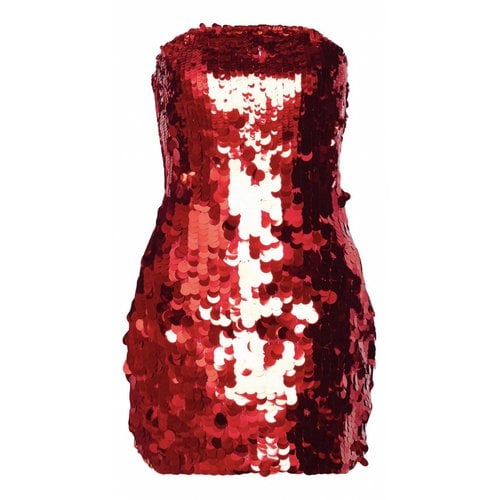 Pre-owned Max & Co Mini Dress In Red