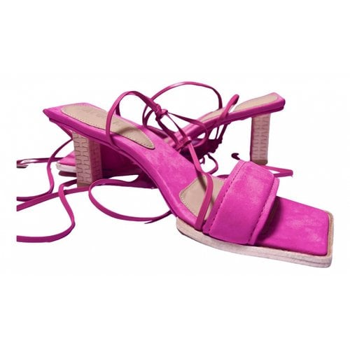 Pre-owned Jacquemus Sandal In Pink