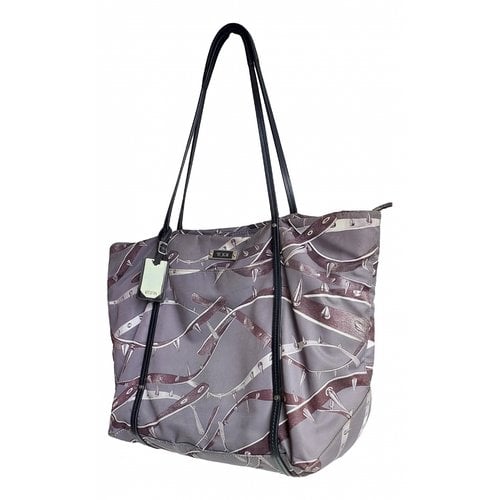 Pre-owned Tumi Tote In Grey