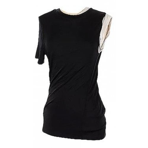 Pre-owned Monse Jersey Top In Black