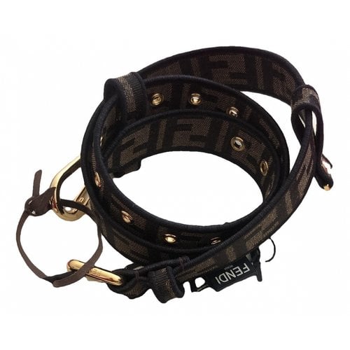 Pre-owned Fendi Cloth Belt In Other