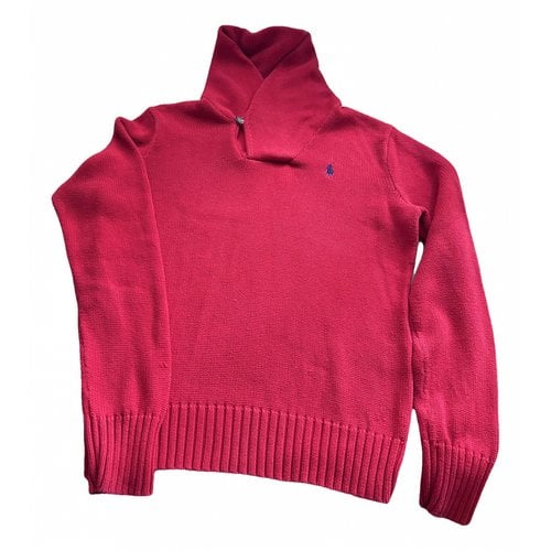 Pre-owned Ralph Lauren Pull In Red