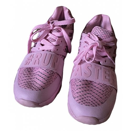 Pre-owned Philipp Plein Trainers In Pink