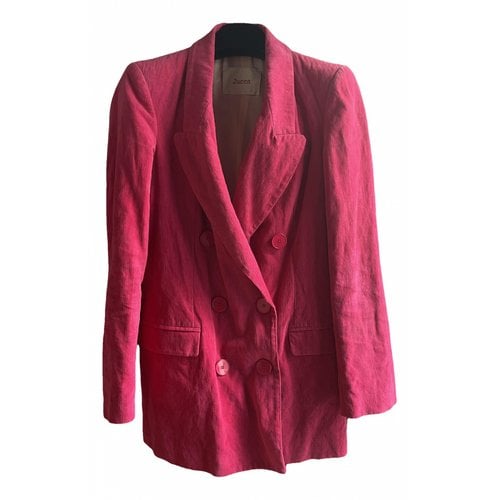 Pre-owned Jucca Suit Jacket In Pink