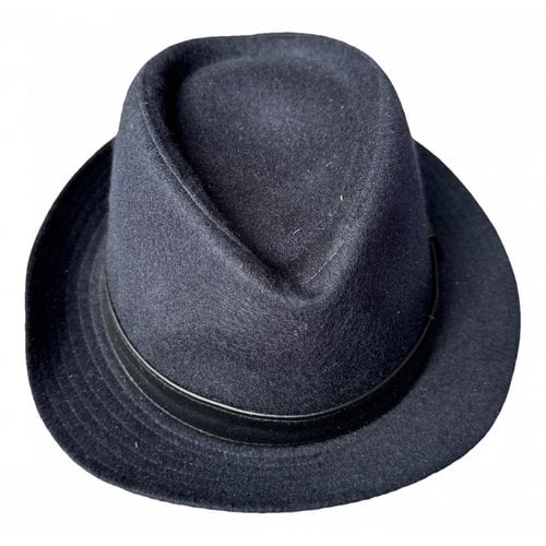 Pre-owned Kiton Cloth Hat In Blue
