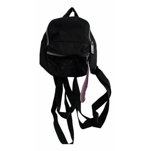 Pre-owned Adidas Originals Cloth Backpack In Black