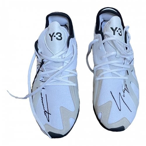 Pre-owned Y-3 Low Trainers In White