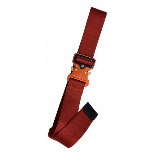 Pre-owned Alyx Belt In Red