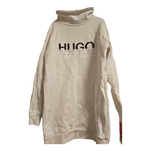 Pre-owned Hugo Boss Sweatshirt In White