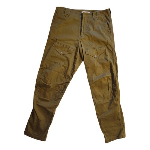 Pre-owned Givenchy Trousers In Khaki
