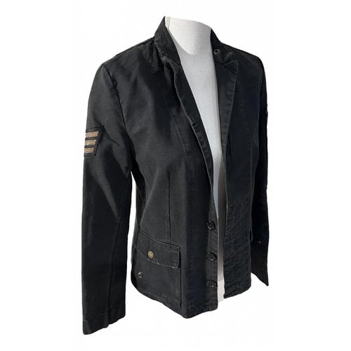 Pre-owned Zadig & Voltaire Biker Jacket In Black