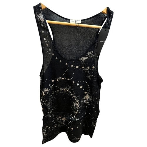 Pre-owned Saint Laurent Camisole In Black